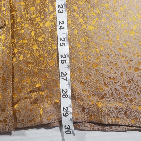 Makhmal Oriental Sleeveless Long Button Down Top Size Medium - Picture 6 of 9